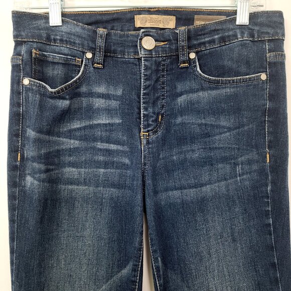 Nine West Vintage America Slim Bootcut Mid-Rise Jeans Blue Size 6 / 28 - Picture 3 of 10